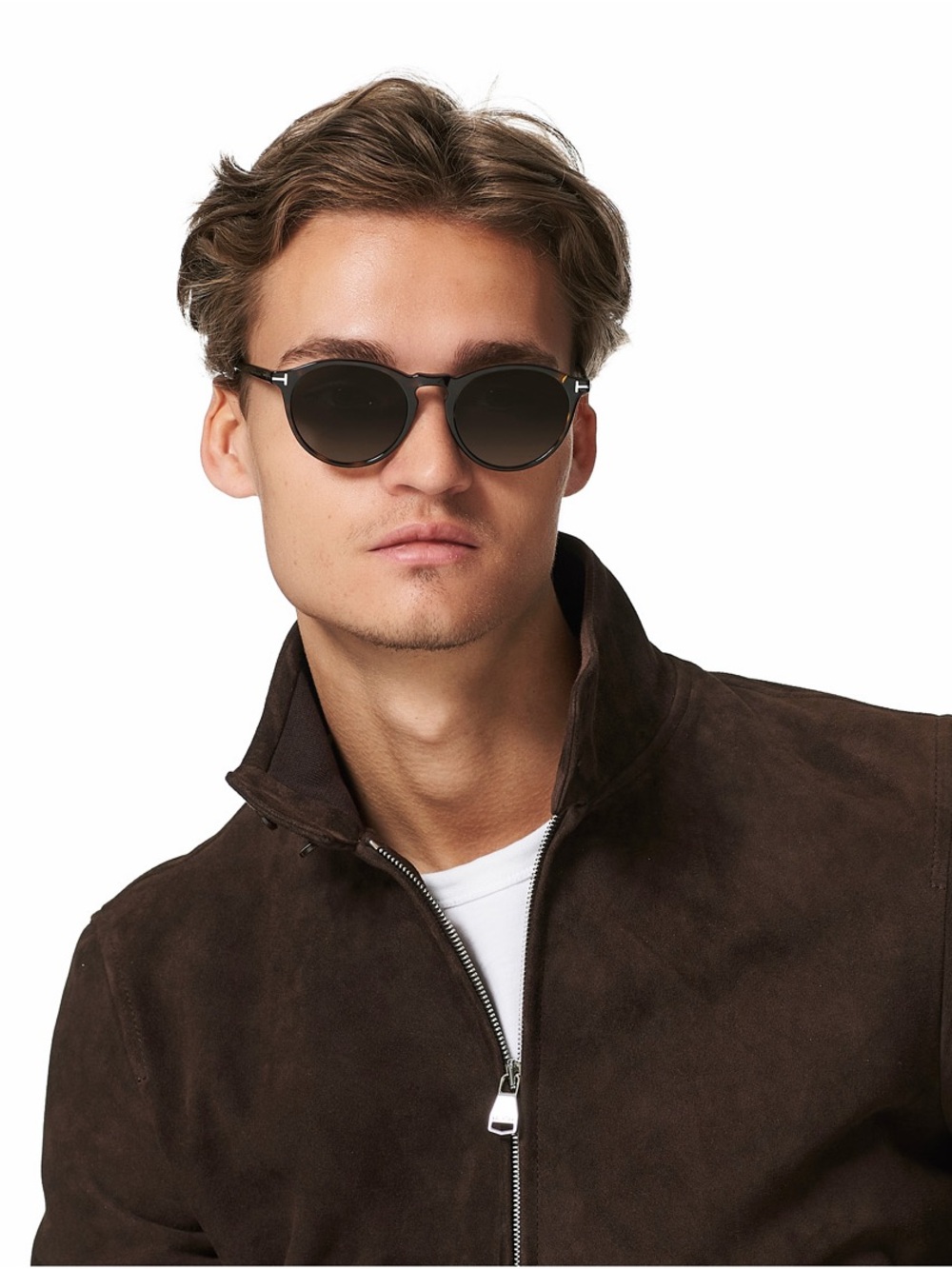 Tom Ford AURELE FT 0904 Dark Havana/Green Polarized (52R) Sunglasses 🕶️